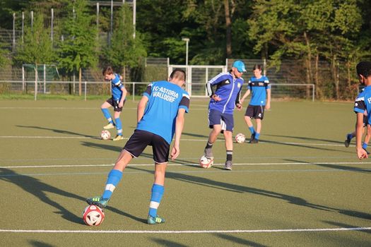 Für die Walldorfer U14-Mannschaft war das Coerver Coaching eine Abwechslung vom Trainingsalltag.