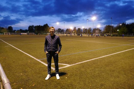 Als Co-Trainer trainiert Max Köhler die U19 der SGK seit der Rückrunde der Saison 18/19