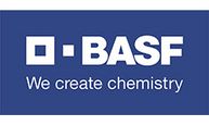 Logo BASF "We create chemistry"